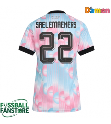 Belgien Alexis Saelemaekers #22 Replik Auswärtstrikot Damen WM 2026 Kurzarm